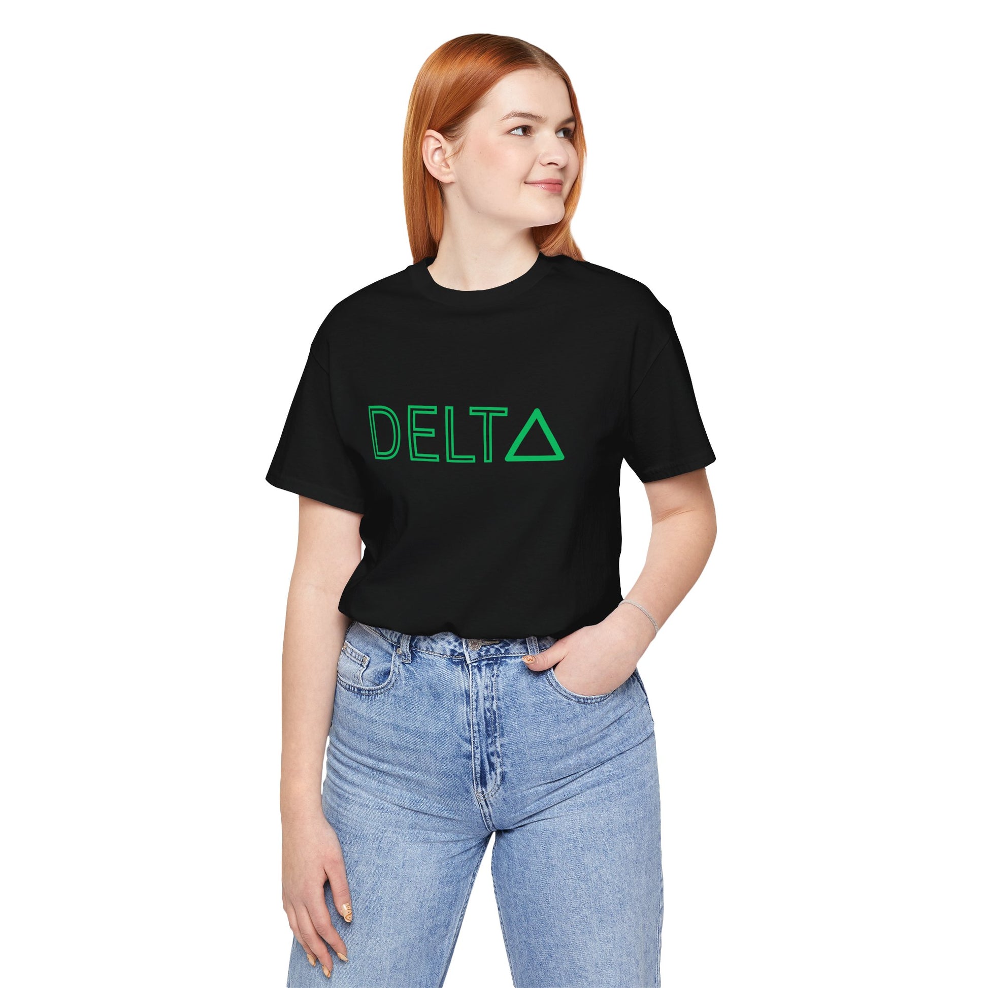 Delta Graphic Unisex Tee — Minimalist Fraternity T-Shirt - S&B