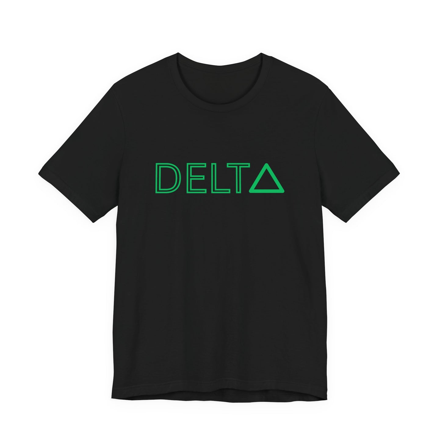 Delta Graphic Unisex Tee — Minimalist Fraternity T-Shirt - S&B