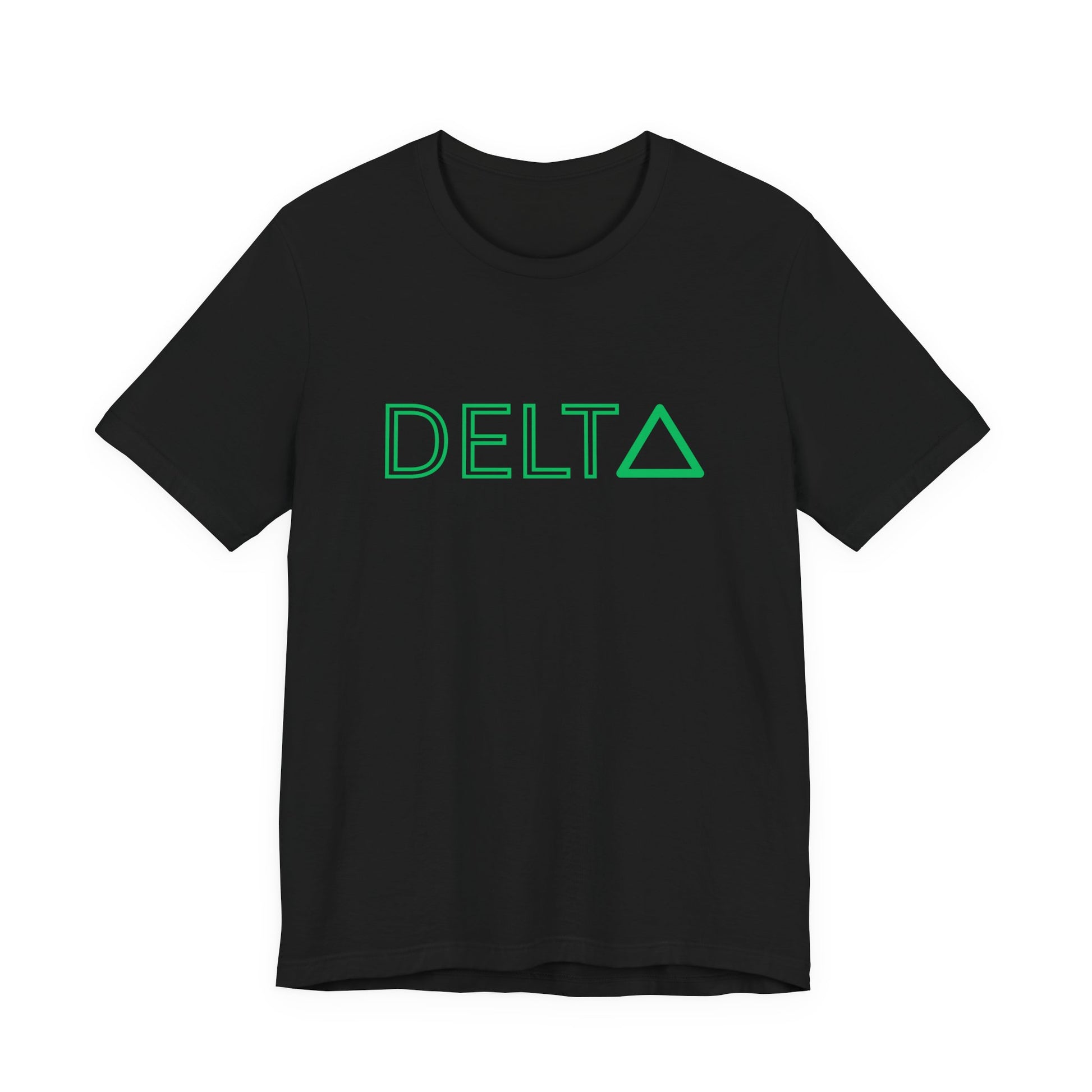 Delta Graphic Unisex Tee — Minimalist Fraternity T-Shirt - S&B