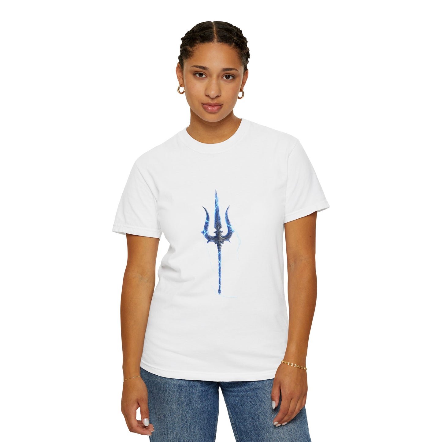 Trident Graphic Unisex T-Shirt — Blue Neptune - S&B