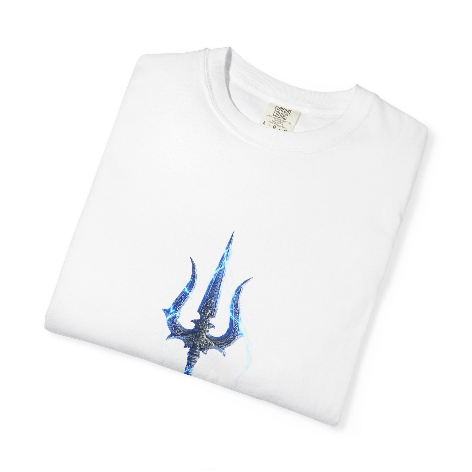 Trident Graphic Unisex T-Shirt — Blue Neptune - S&B