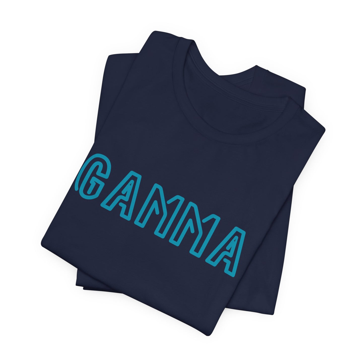 Gamma Unisex T‑Shirt — Retro Blue Fraternity Tee - S&B