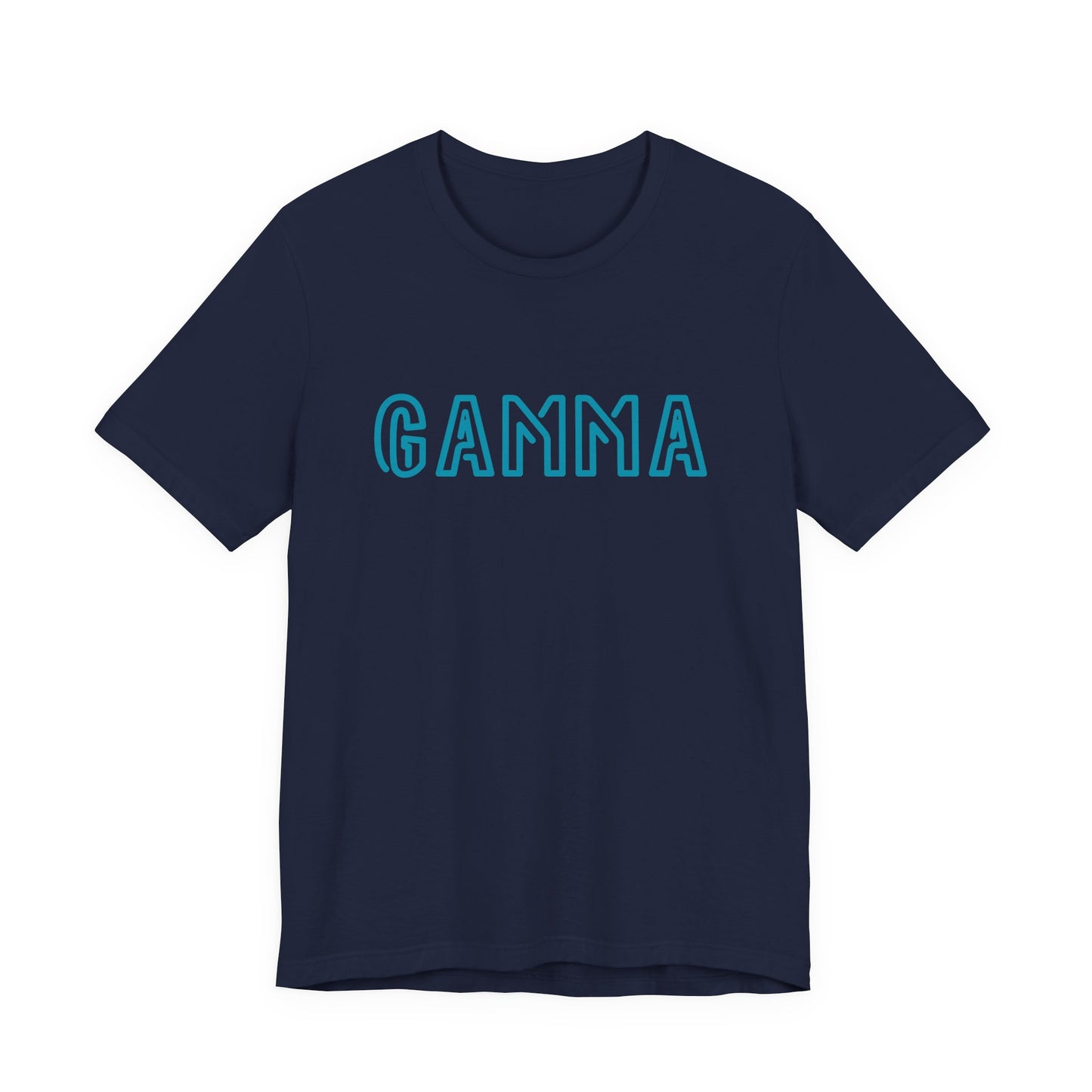 Gamma Unisex T‑Shirt — Retro Blue Fraternity Tee - S&B