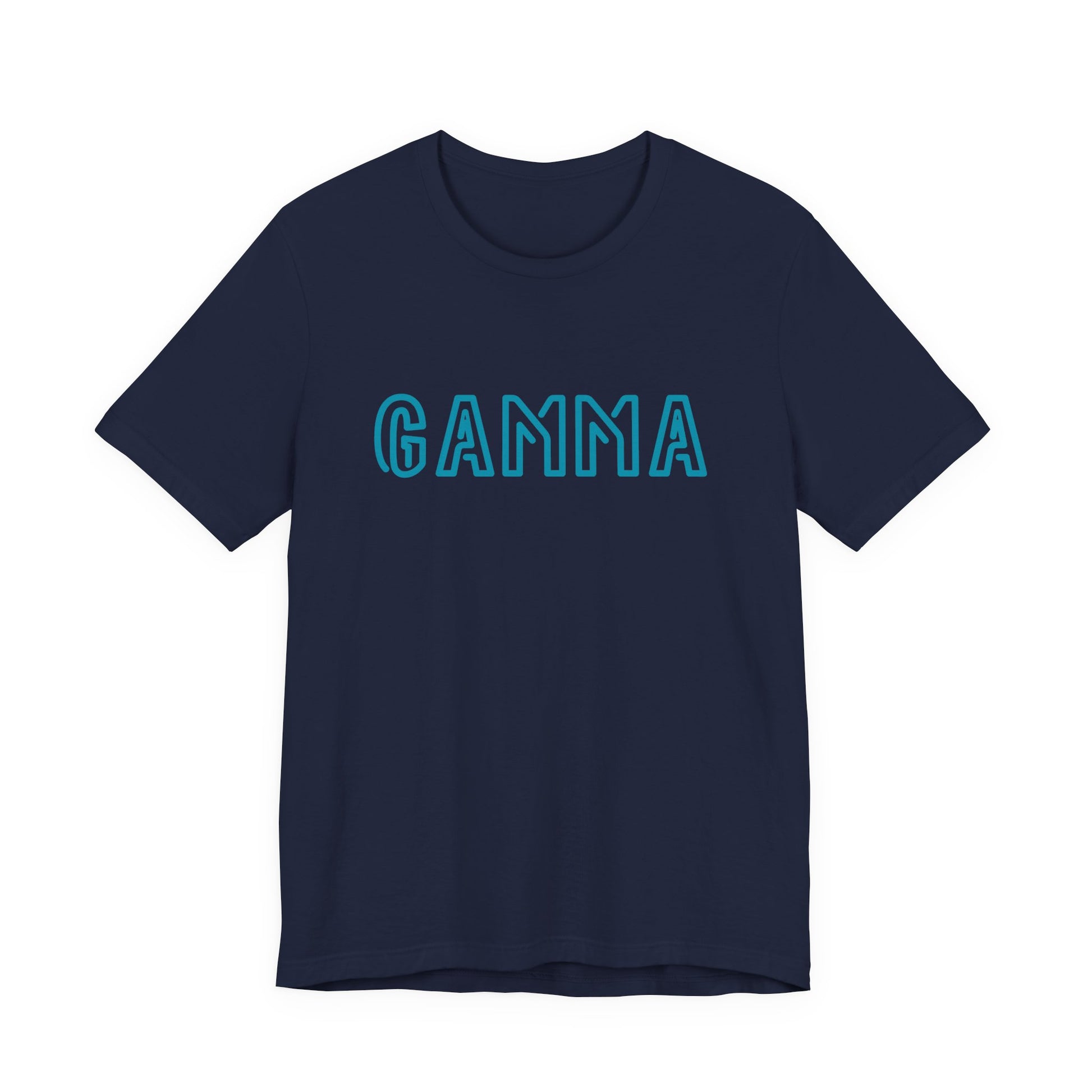 Gamma Unisex T‑Shirt — Retro Blue Fraternity Tee - S&B