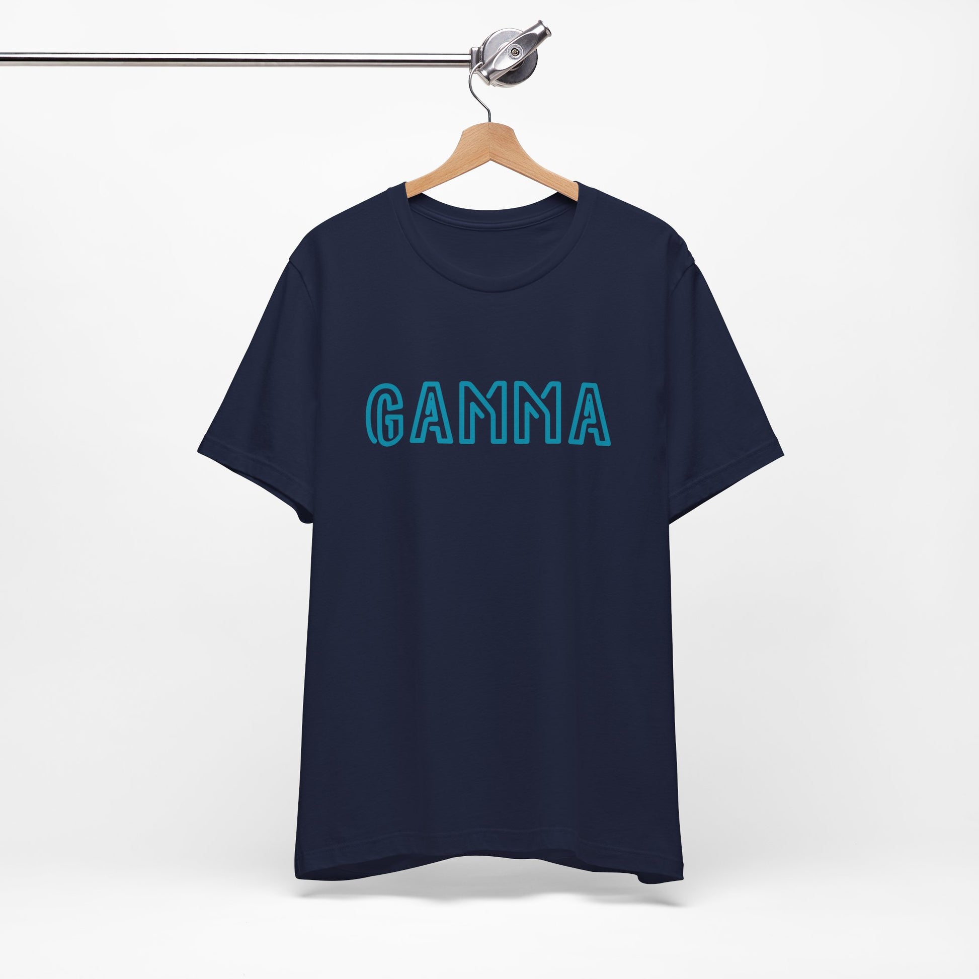 Gamma Unisex T‑Shirt — Retro Blue Fraternity Tee - S&B